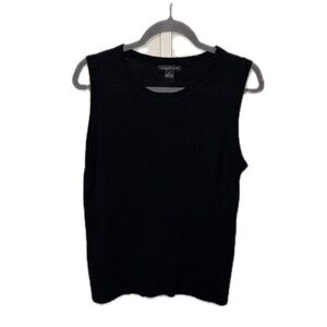 Austin Silk XL Black Sleveless Tank Top